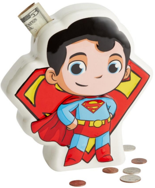 Department 56 DC Comics 6003739 Superman Coin Bank