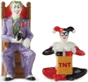 DC Comics by Department 56 6003882 Joker and Harley Quinn Salt and Pepper Shakers