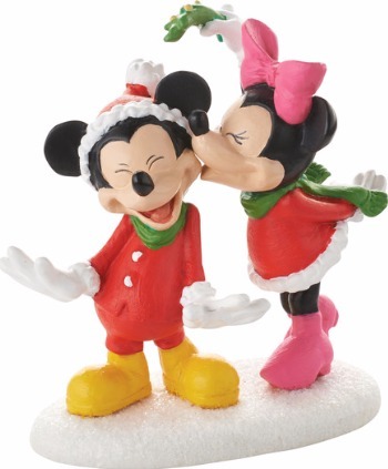 Disney by Department 56 4053053 Mickey's Christmas Kiss