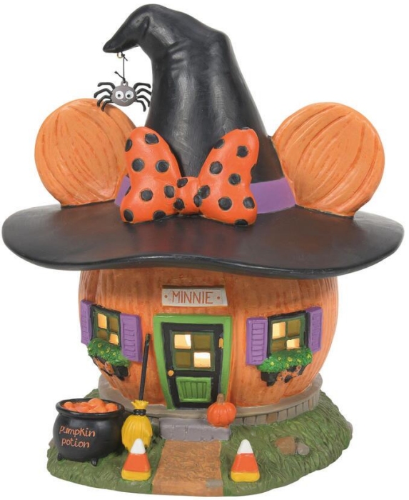 Disney by Department 56 6007727 Minnie's Pumpkintown House Figurine