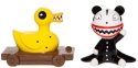 Disney by Department 56 6007224 Scary Teddy and Killer Duck Salt and Pepper Shakers