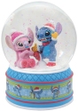 Disney by Department 56 6013453 Stitch and Angel 100MM Waterball