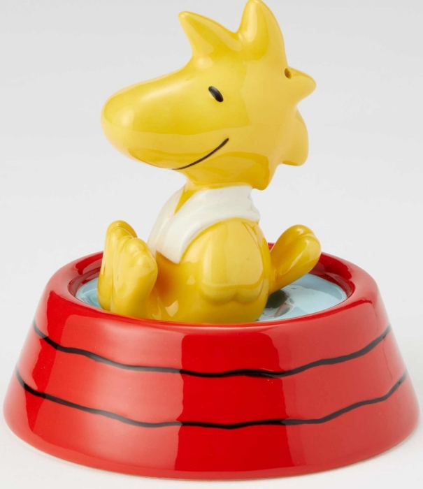 Peanuts by Department 56 6002278 Woodstock in Water Dish Salt and Pepper
