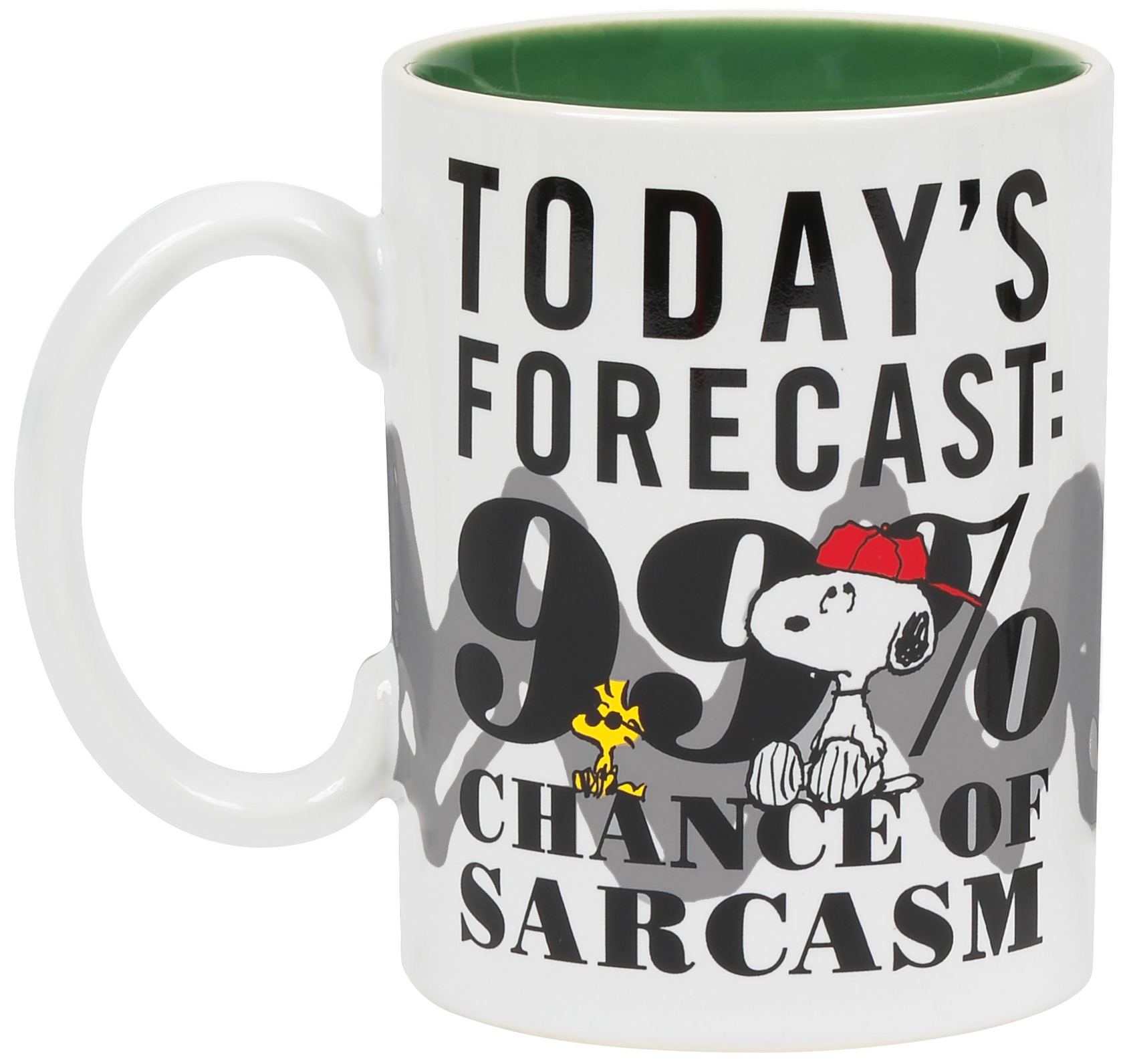 Peanuts by Department 56 6002591 99% Chance of Sarcasm Mug