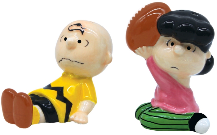 Peanuts by Department 56 6007234 Charlie and Lucy Salt and Pepper