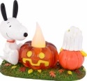 Peanuts by Department 56 4037419 Snoopy's Pumpkin Lit Figurine