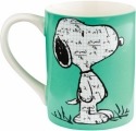 Peanuts by Department 56 4045064 Green Brainy Beagle Mug