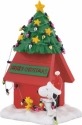 Peanuts by Department 56 4058130 Christmas Dog House