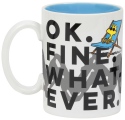 Peanuts by Department 56 6002589 Ok Fine Whatever Mug