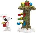 Peanuts by Department 56 6011085 Santa Snoopy Delivering Gifts