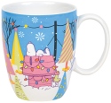 Peanuts by Department 56 6011086 Peanuts mug blue