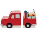 Peanuts by Department 56 6011520 Snoopy Red Truck Salt and Pepper