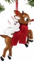 Rudolph by Department 56 4051607 Rudolph and Bunny