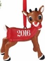 Rudolph by Department 56 4057206 2016 Dated Ornament