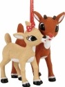 Rudolph by Department 56 4057968 Rudolph and Clarice Ornament