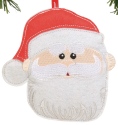 Rudolph by Department 56 6011030 Santa Felt Ornament