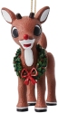 Rudolph by Department 56 6013474N Christmas Rudolph Hanging Ornament
