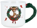 Rudolph by Department 56 6013477 Rudolph Wreath Mug Mug