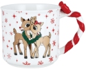 Rudolph by Department 56 6013478 Rudolph And Clarice Mug