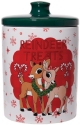 Rudolph by Department 56 6013479 Reindeer Treats Canister Cookie Jar