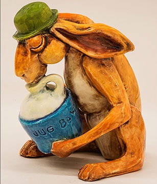 DaNisha Sculpture M018 Willy No Hare Lid
