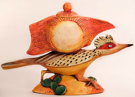 DaNisha Sculpture M029 Dash Road Runner with Lid
