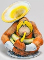 DaNisha Sculpture M016 Otis Monkey No Lid