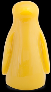 D'Argenta Studio Resin Art RV33Yellow Totontli - Penguin Bird -Yellow