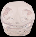 D'Argenta Studio Resin Art RV31Clear Tzompantli 2 - Skull - Clear