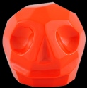 D'Argenta Studio Resin Art RV31Orange Tzompantli 2 - Skull - Orange