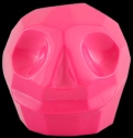 D'Argenta Studio Resin Art RV31Pnk Tzompantli 2 - Skull - Pink