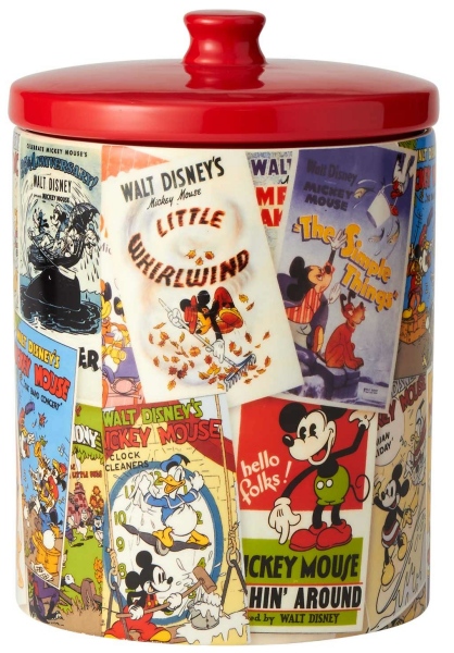 Disney Pixar Ceramics 6001022 Mickey Mouse Collage Canister