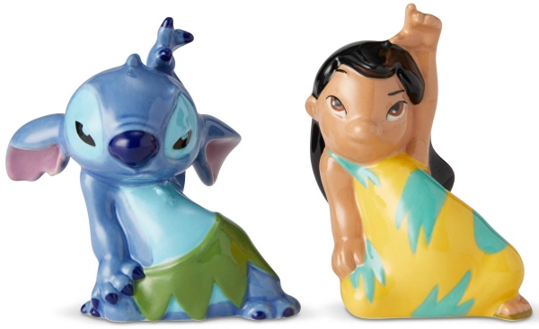 Disney Pixar Ceramics 6002267 Lilo and Stitch Salt and Pepper