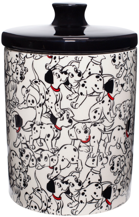 Disney Pixar Ceramics 6007223N 101 Dalmatians Treat Jar