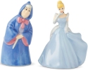 Disney by Department 56 6003745 Cinderella and Fairy Godmother Salt and Pepper