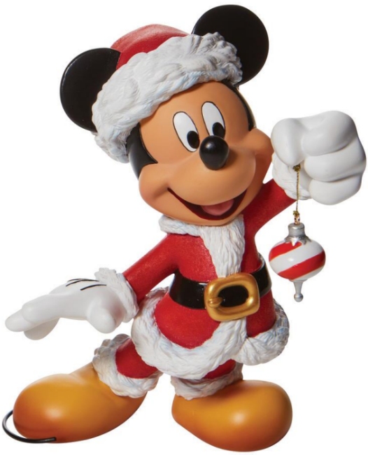 Disney Showcase 6009030 Couture De Force Santa Mickey Figurine