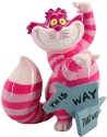 Disney Showcase 6008699 Mini Cheshire This Way Figurine