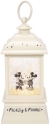 Disney Showcase 6013277 Mickey and Minnie Mouse Glitter Lantern