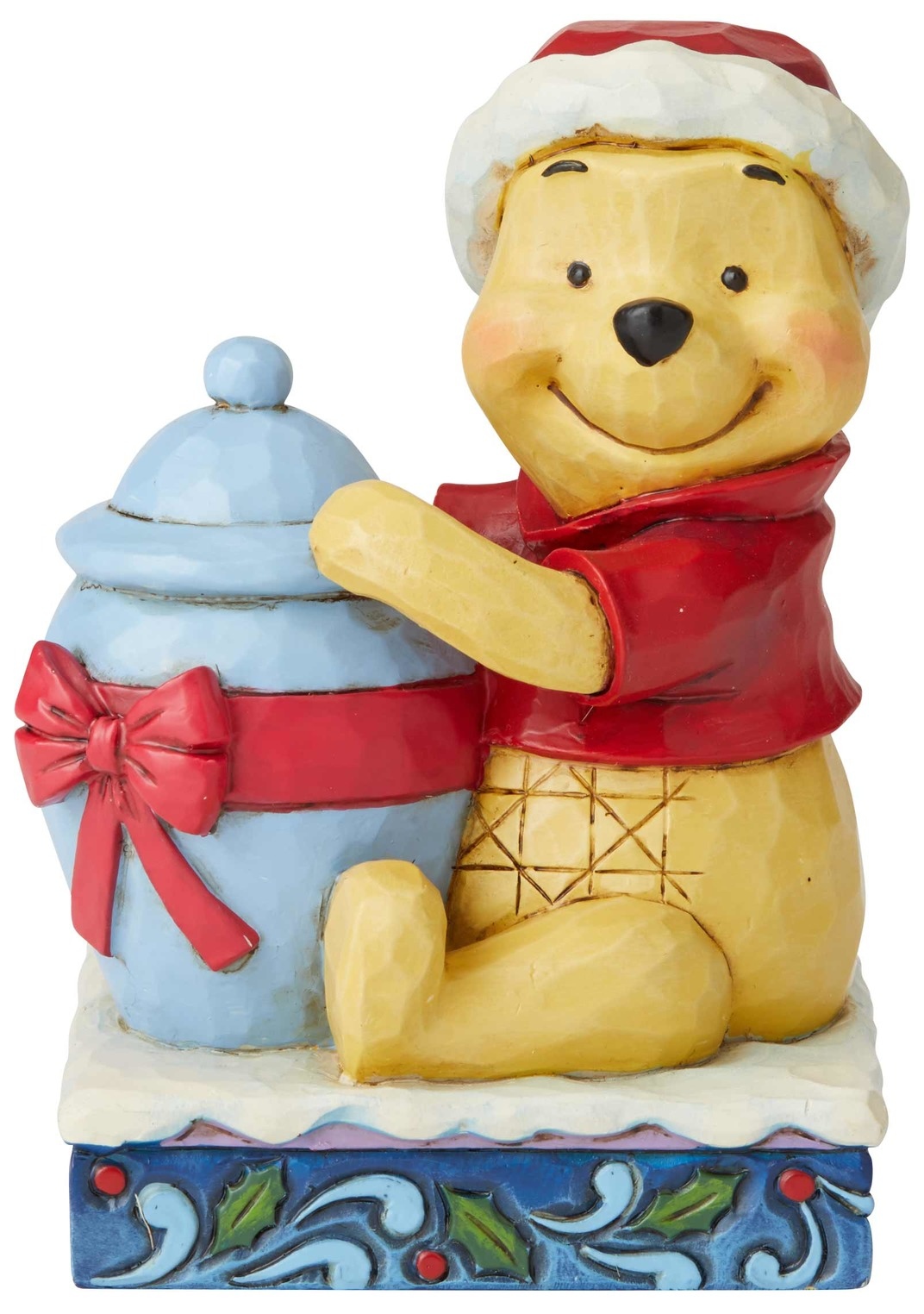 Disney Traditions by Jim Shore 6002845i Pooh Christmas Personality Pose