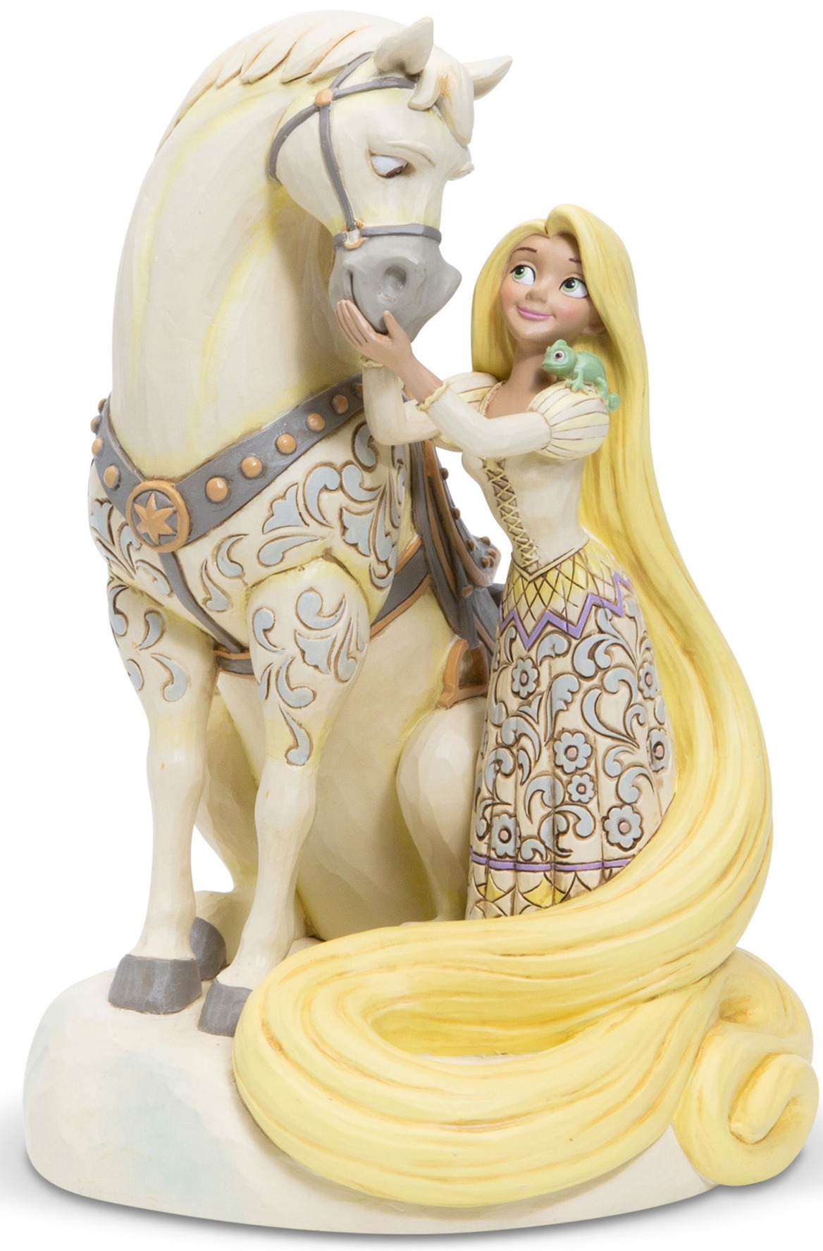 Jim Shore Disney 6005958 Rapunzel White Woodland Figurine