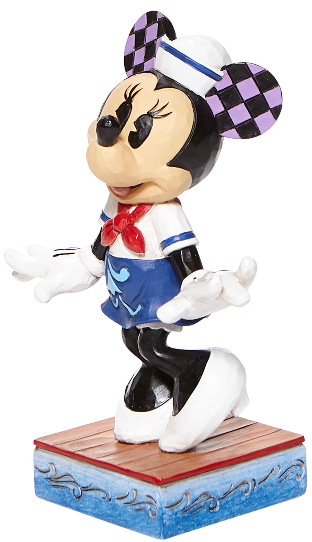 Jim Shore Disney 6008080 Minnie Sailor Personality Figurine