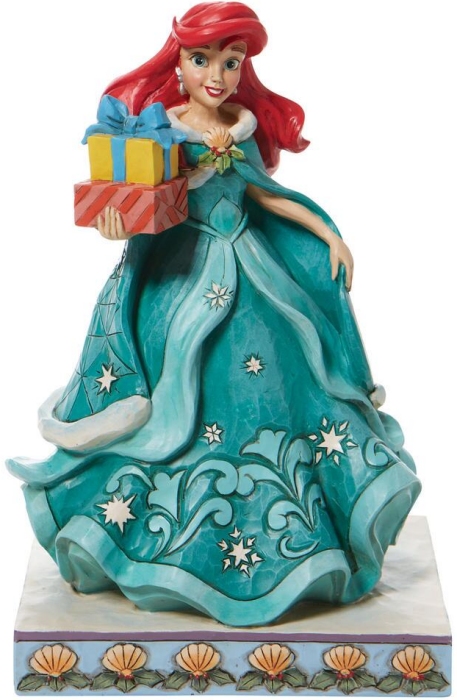 Jim Shore Disney 6008982 Ariel with Gifts Figurine