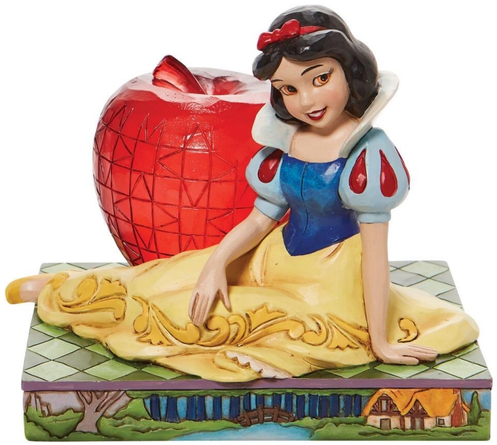 Jim Shore Disney 6010098N Snow White & Apple Figurine