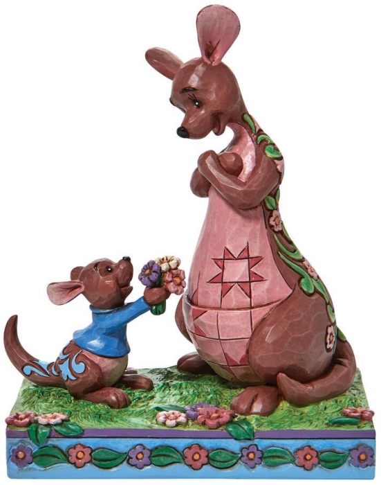 Disney Traditions by Jim Shore 6010102N Roo Giving Kanga Flowers Figurine