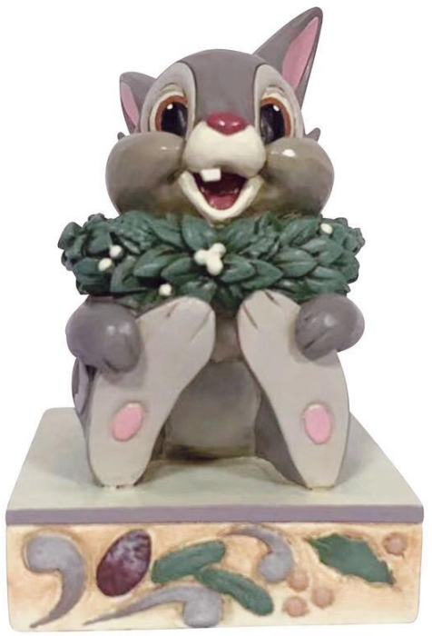 Disney Traditions by Jim Shore 6010878 Thumper Christmas Pose Figurine