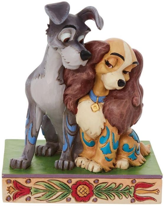 Disney Traditions by Jim Shore 6010885 Lady And The Tramp Love Figurine