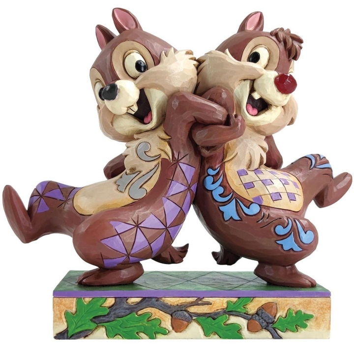 Disney Traditions by Jim Shore 6011932 Chip & Dale Figurine