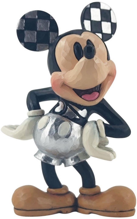 Disney Traditions by Jim Shore 6013981N 100 Years of Disney Special Mickey Mini Figurine