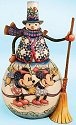 Jim Shore Disney 4008062 Snowman with Disney