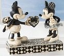 Jim Shore 4009260 Mickey and Minnie